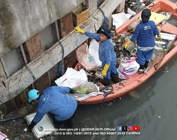 1,255 sacks of trash hauled by DENR in Metro Manila