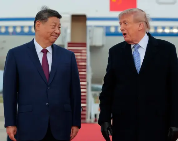 Xi arrives in US to personal Trump welcome